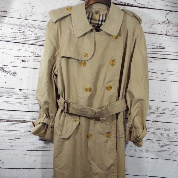 Burberry Jackets & Blazers - Vintage Burberry's London Trench Coat Size M**